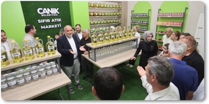 Canik Belediyesi Sıfır Atık Kültürüyle Doğayı ve Çevreyi Koruyor